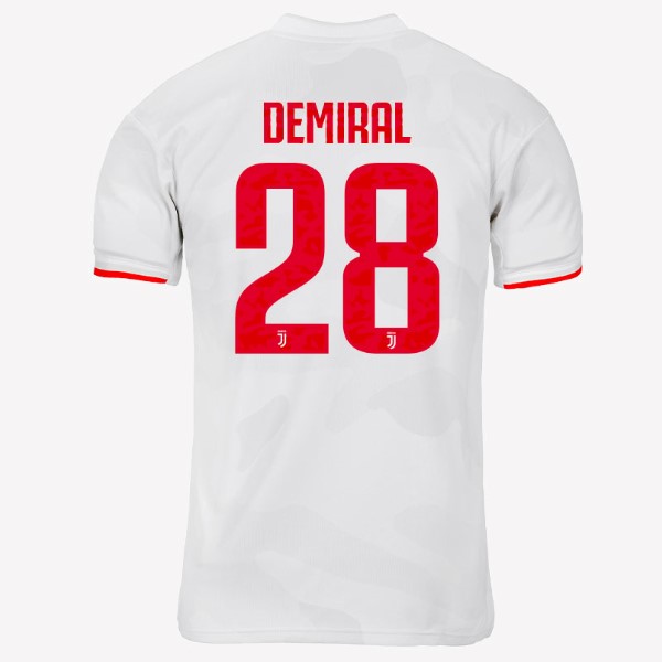 Camiseta Juventus NO.28 Demiral 2ª 2019 2020 Gris Blanco